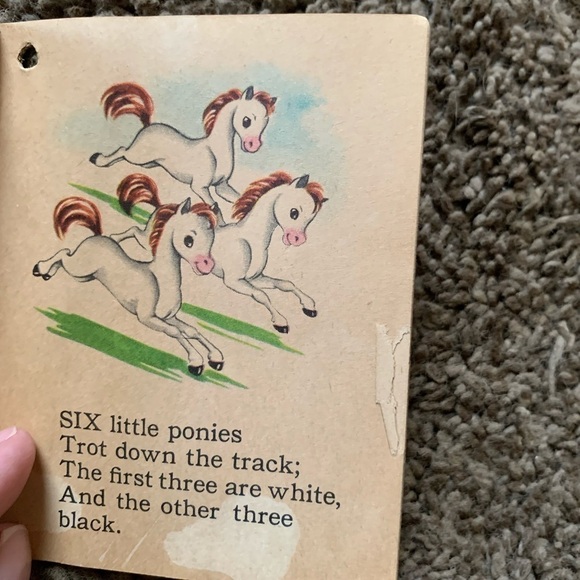 Vintage Tiny Tales 1949 123 Animal Small Book - Picture 3 of 4